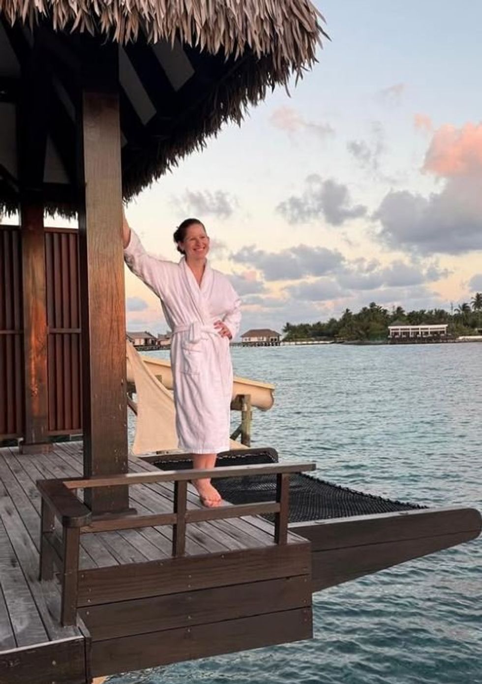 Patrick Christys and Emily Carver's Maldives holiday: Emily Carver
