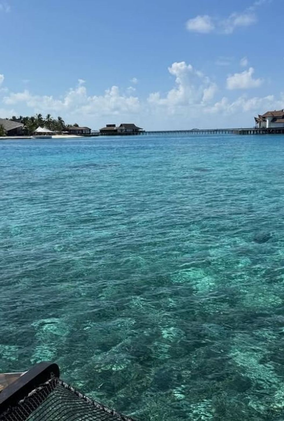 Patrick Christys and Emily Carver's Maldives holiday: The resort