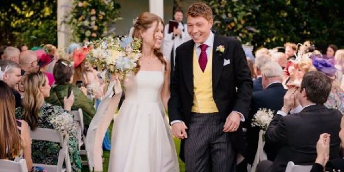 NextImg:PICTURES: Patrick Christys gives us a sneak peak of his beautiful wedding to Emily Carver