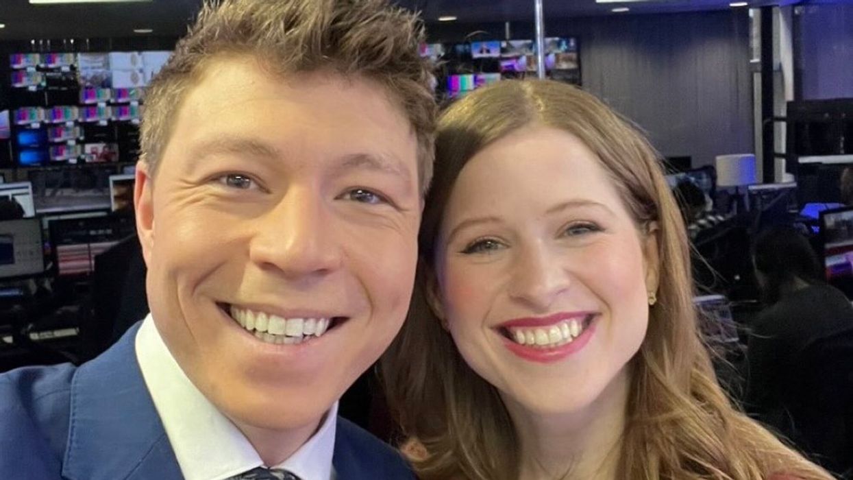 Patrick Christys and Emily Carver