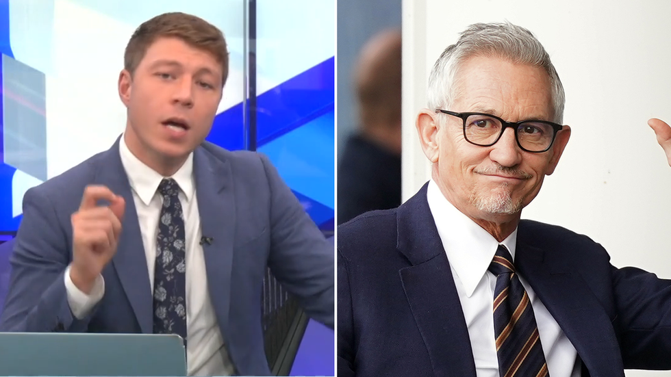 Patrick Christys and Gary Lineker