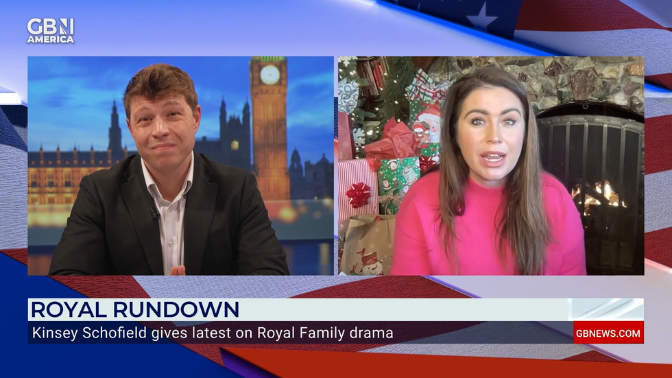 Patrick Christys and Kinsey Schofield