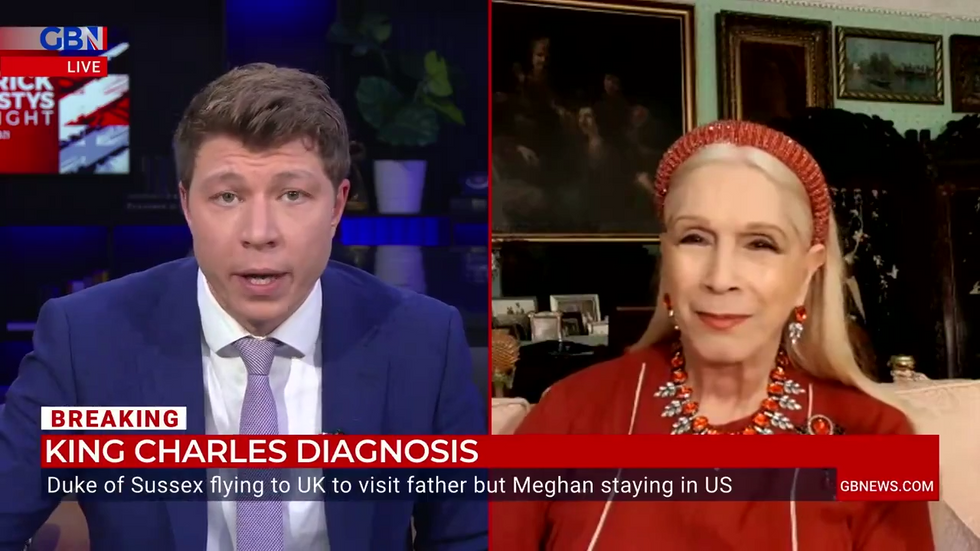 Patrick Christys and Lady C