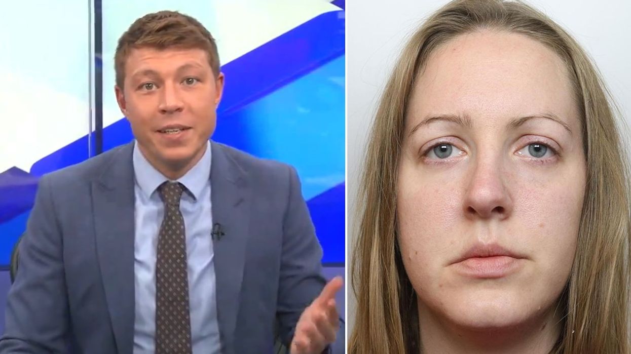 Patrick Christys and Lucy Letby