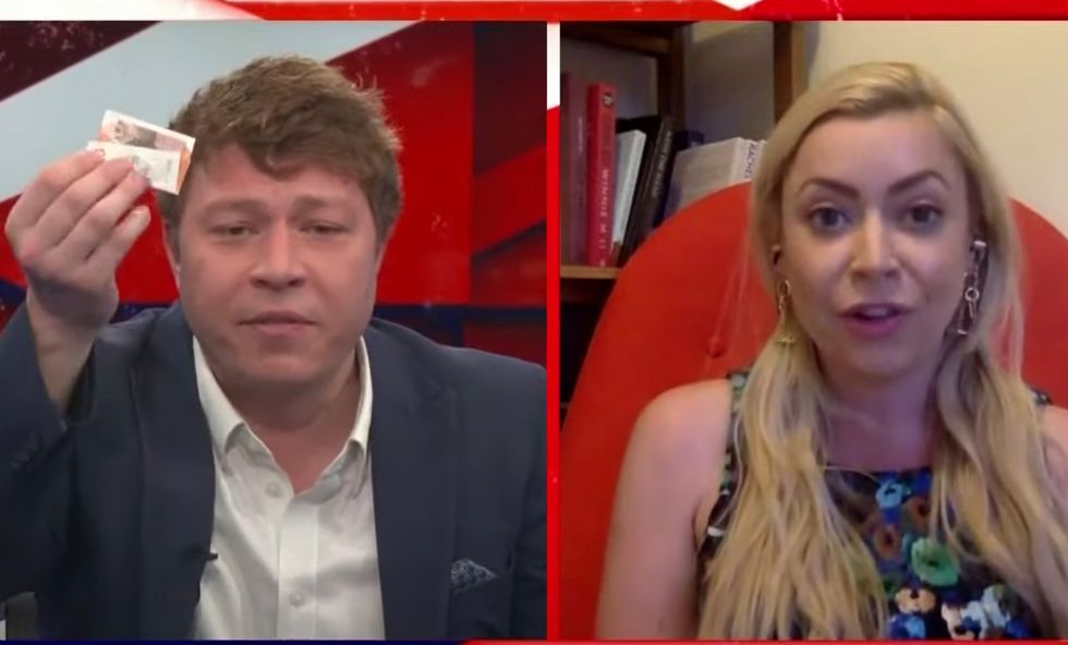 Patrick Christys and Nichi Hodgson