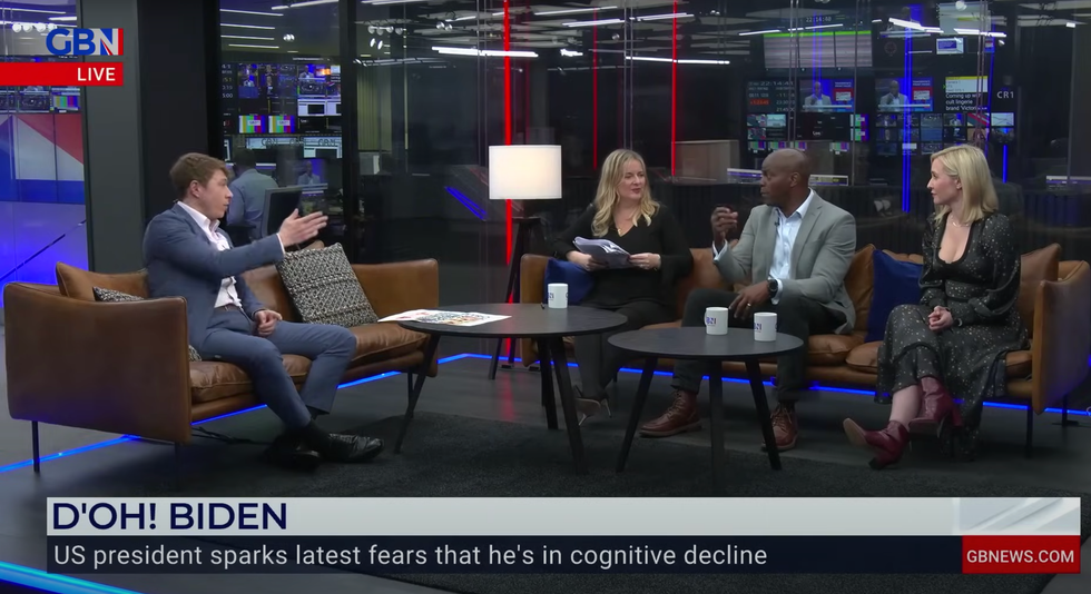 Patrick Christys and panel