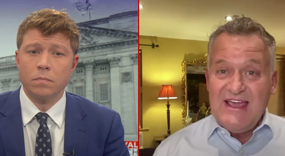 Patrick Christys and Paul Burrell