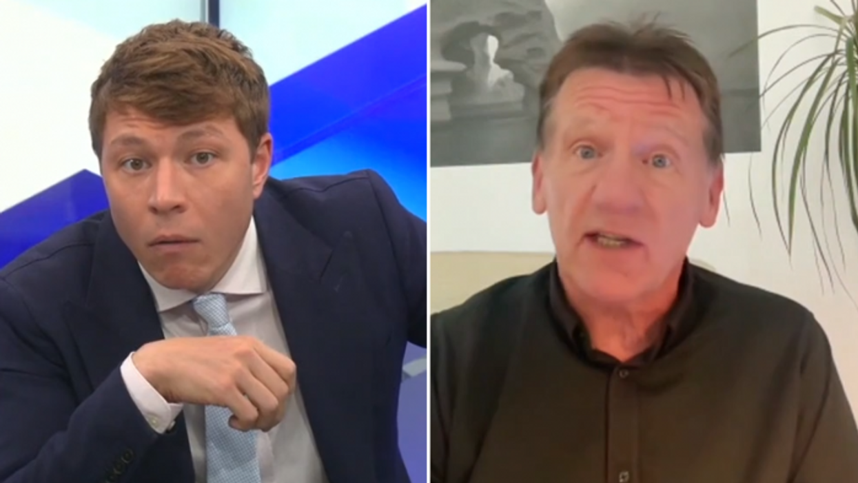 ‘That’s a lie!’ Patrick Christys rages as environmentalist claims net zero sceptics are ‘far-right’