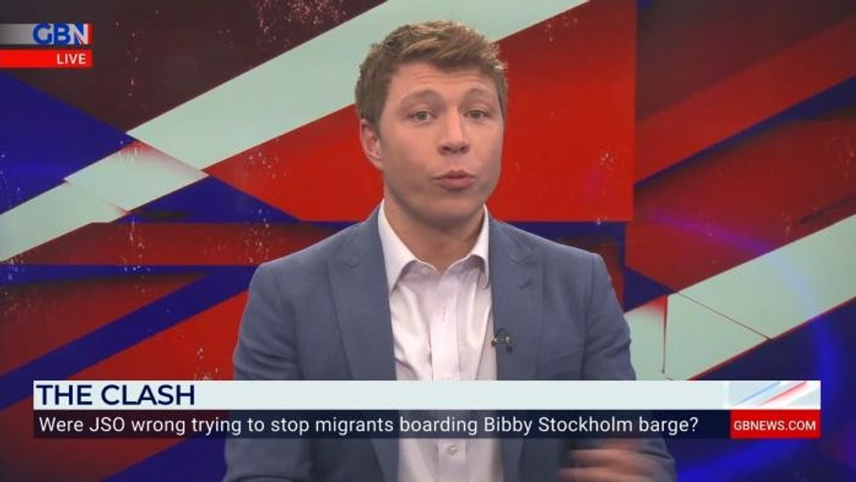 'How dare you?!' Patrick Christys FURIOUS as Just Stop Oil compares migrant barge to 'concentration camp'