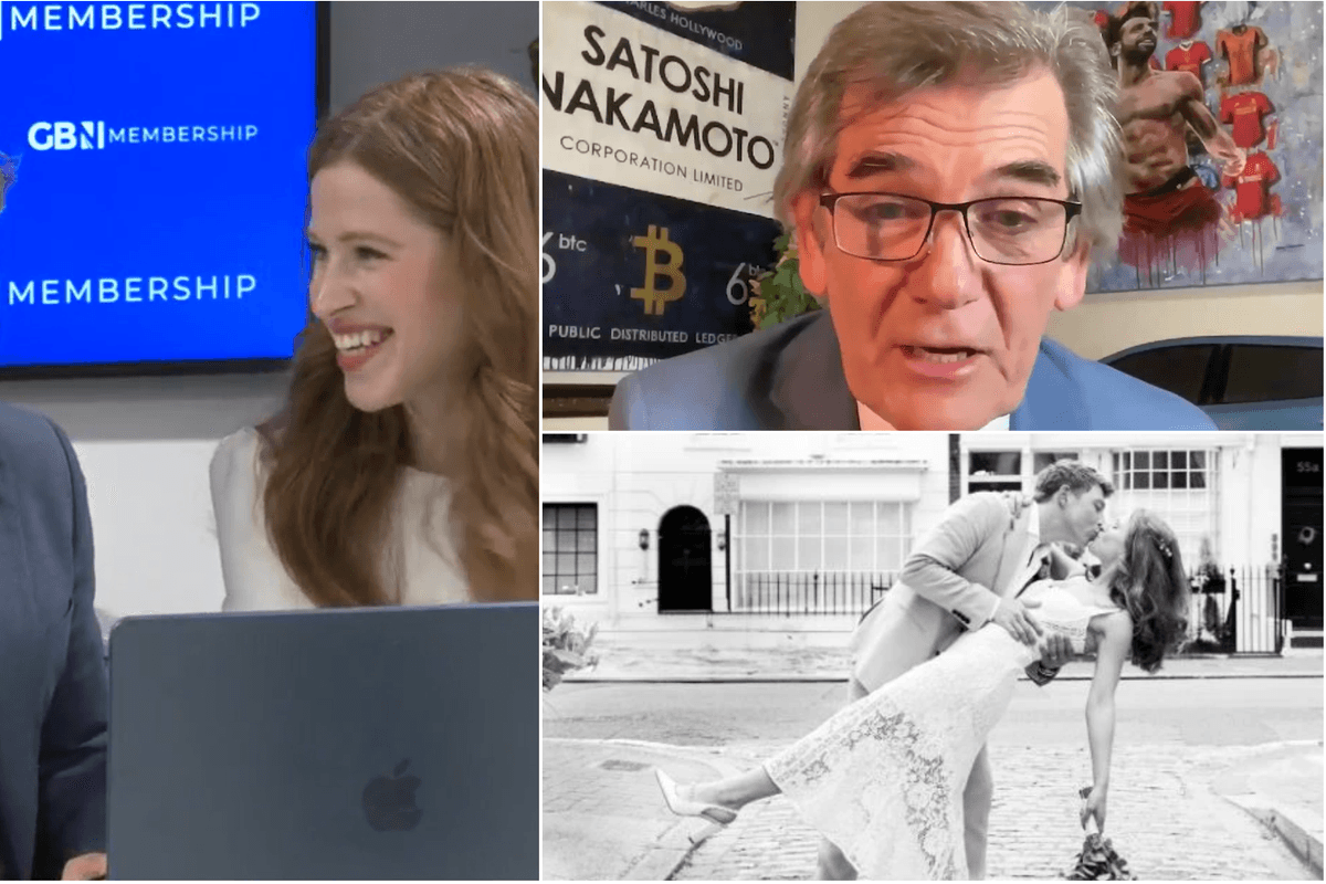 Patrick Christys, Emily Carver and GBN Member Terry