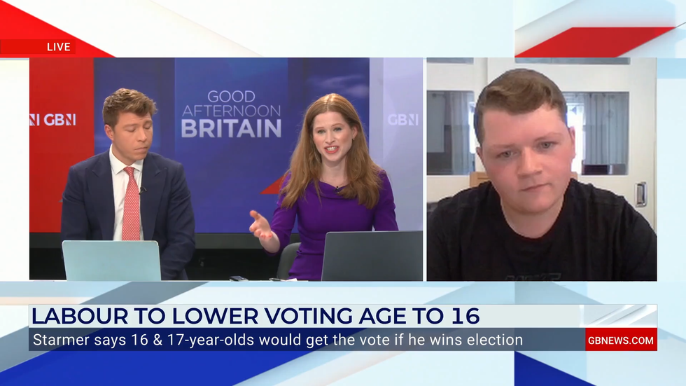 Patrick Christys, Emily Carver and Luke Marwood