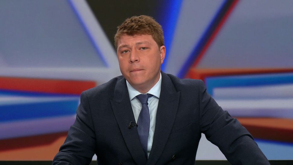 Patrick Christys filling in for Nigel Farage