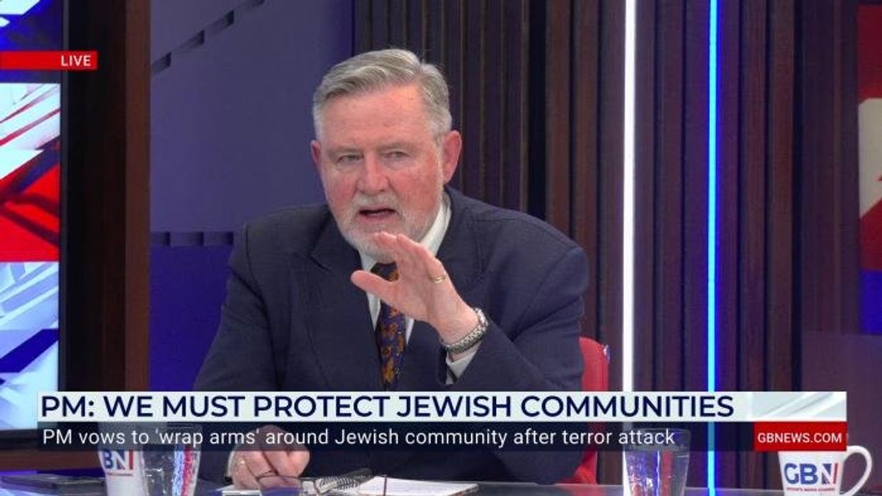 Moment Patrick Christys has head in hands as Labour MP says 'peaceful' pro-Palestine marches SHOULD be allowed