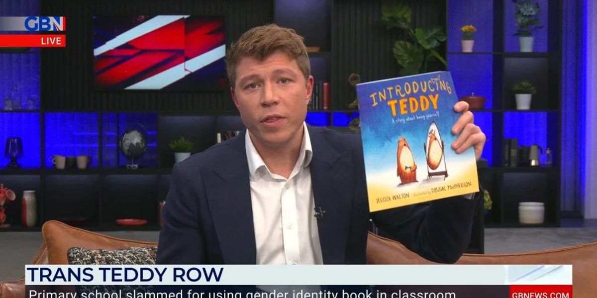 NextImg:'This has NO place in primary schools!' Fury at trans teddy bear book 'indoctrinating' young