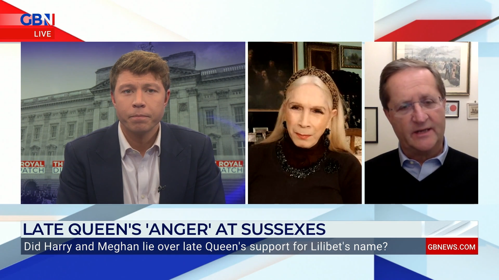 Patrick Christys, Lady Colin Campbell and Phil Dampier