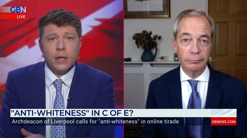 Patrick Christys, Nigel Farage