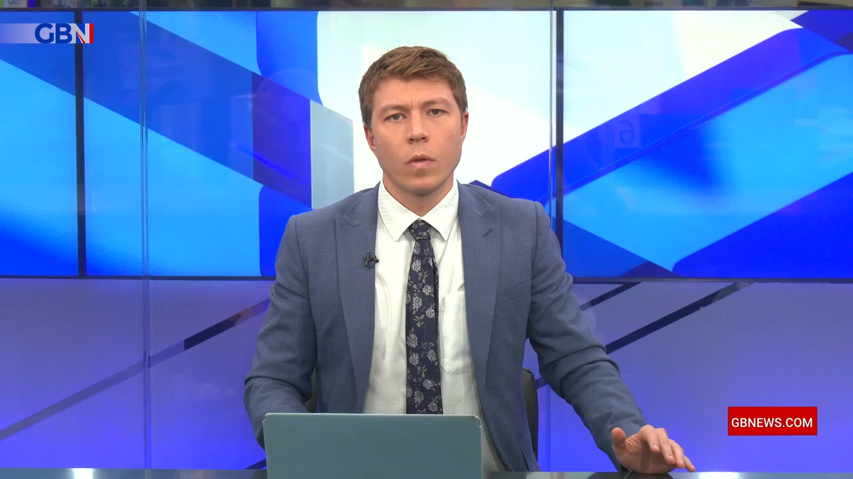 Patrick Christys presents on GB News