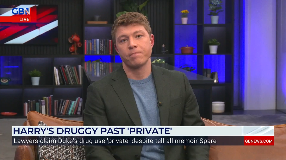 Patrick Christys presents on GB News