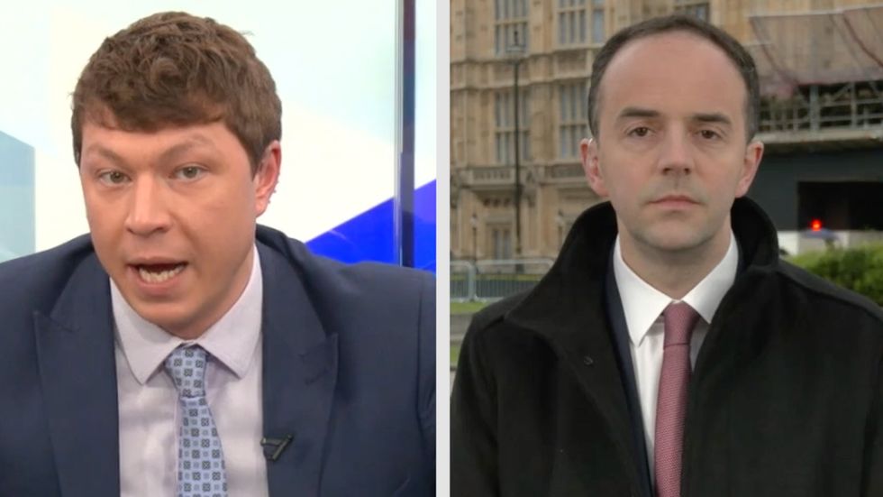 Patrick Christys questions James Murray