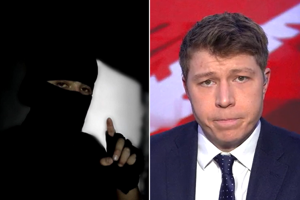 Patrick Christys shared his exclusive footage of human traffickers