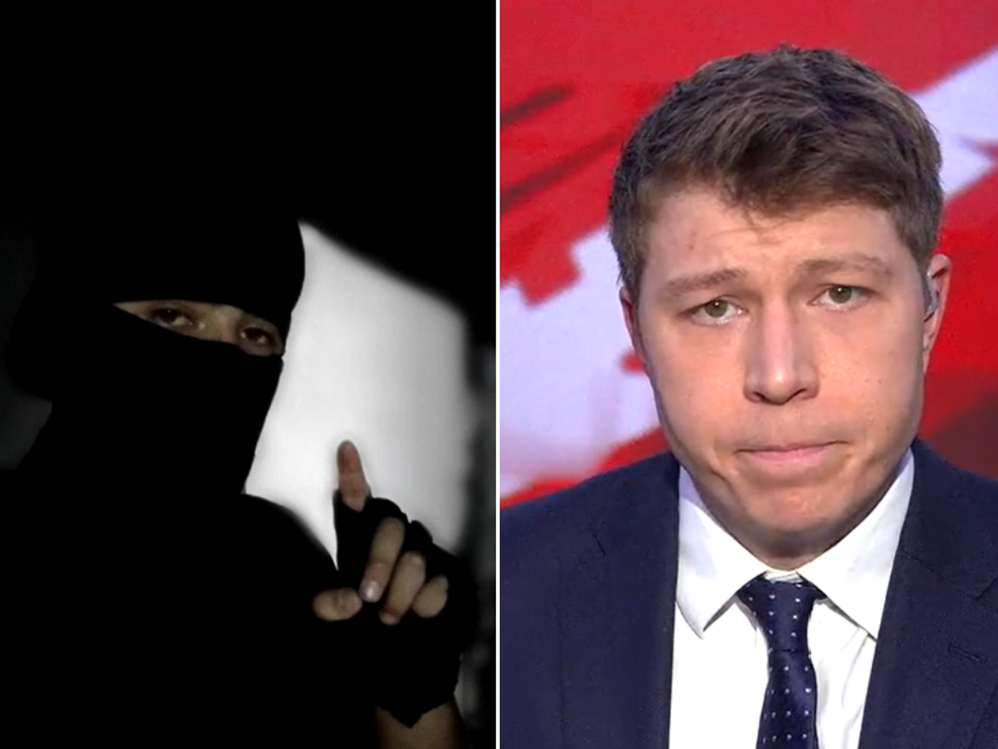 Patrick Christys shared his exclusive footage of human traffickers