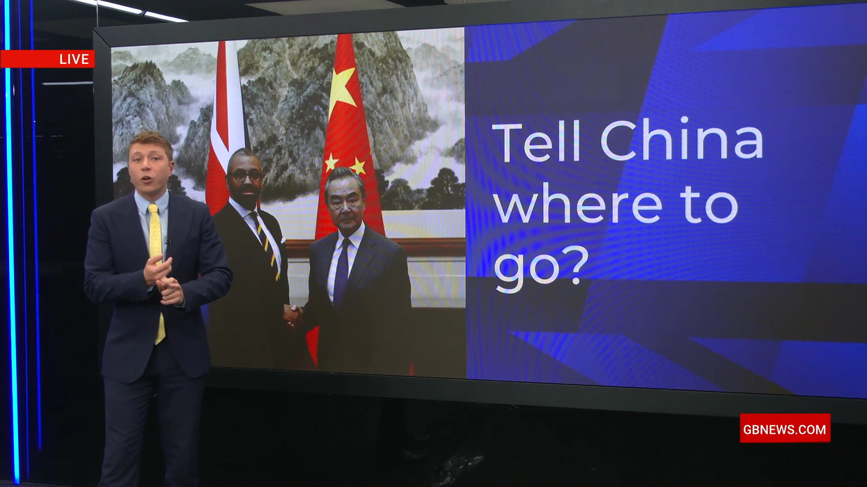 Patrick Christys speaks on GB News