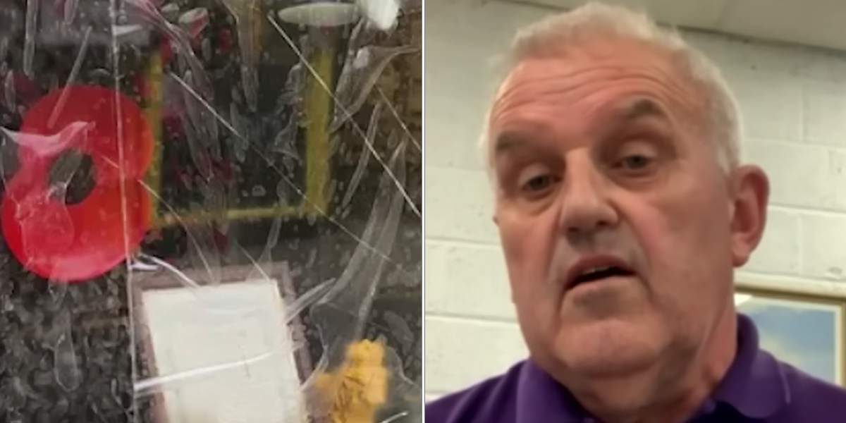 NextImg:‘Disrespect to those who laid down their lives’ Owner of destroyed Poppy window display speaks out after vicious attack
