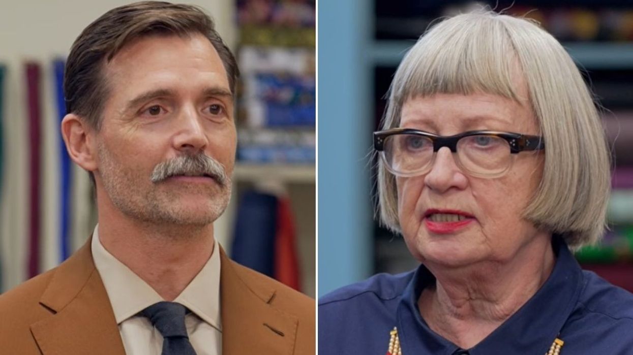 Patrick Grant and Esme Young
