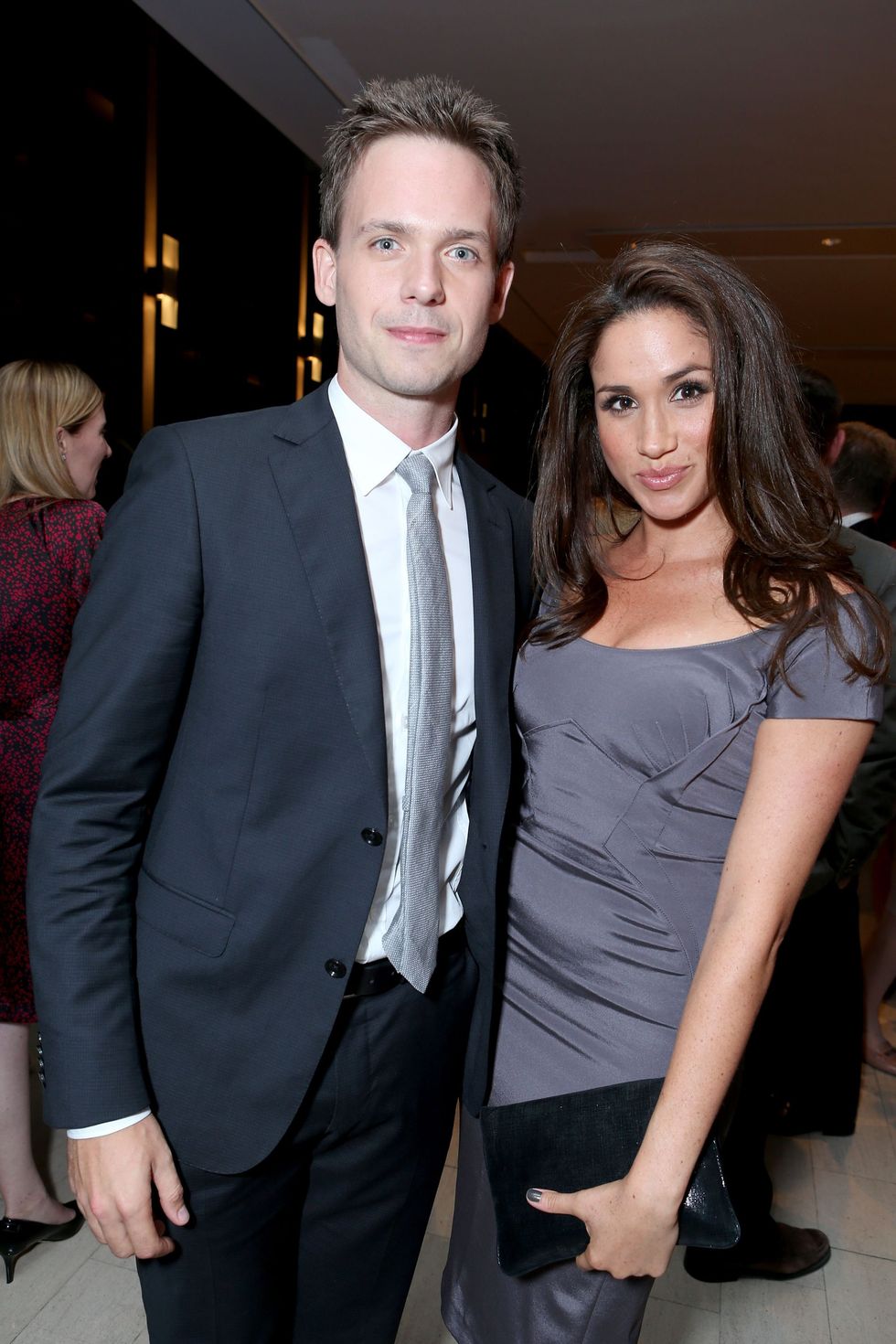 Patrick J Adams and Meghan Markle