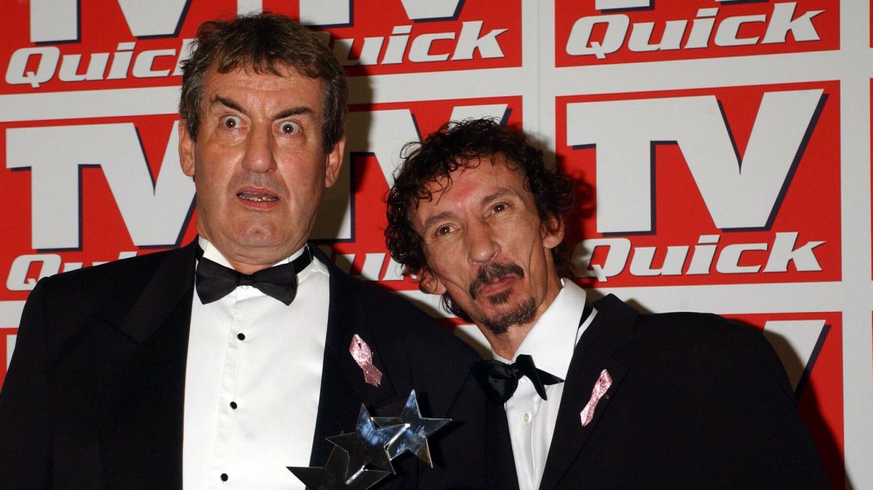 Patrick Murray (right) alongside John Challis