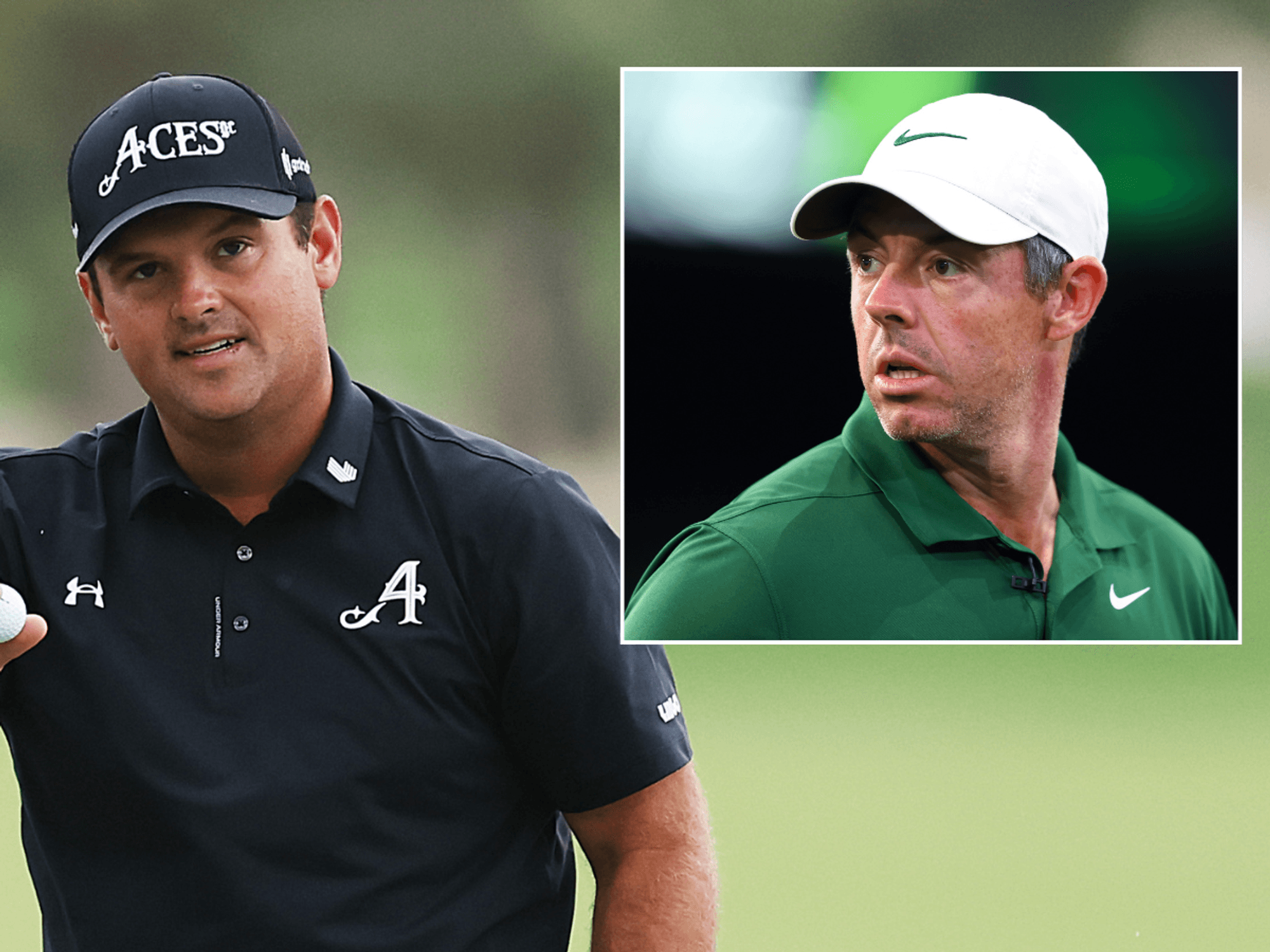 Patrick Reed and Rory McIlroy