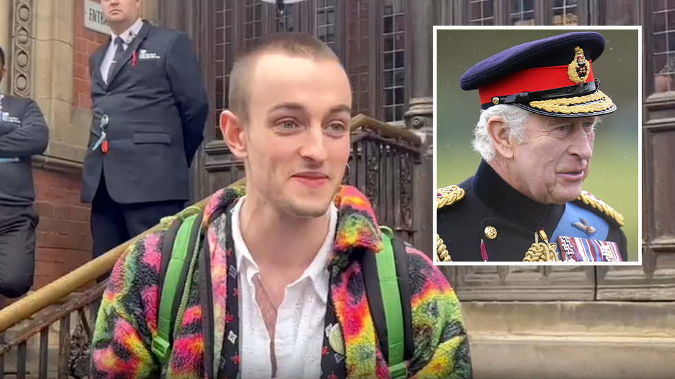 Patrick Thelwell, who threw an egg at King Charles in York