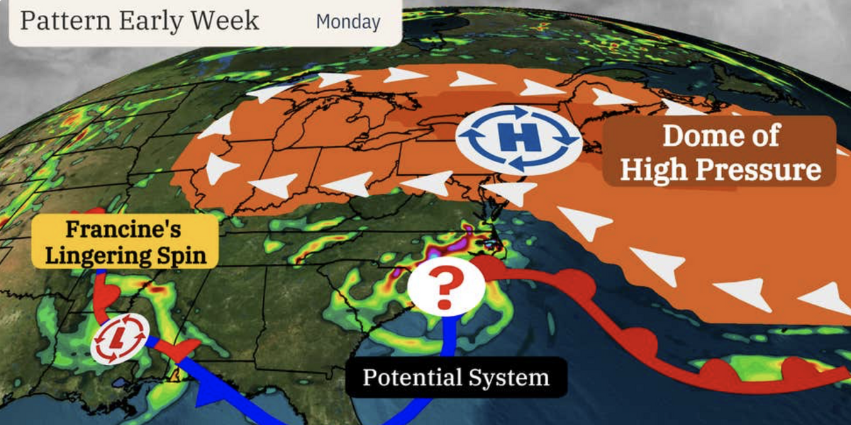 NextImg:US weather: Southern states to be battered by Hurricane Francine before Tropical Storm Gordon makes its way across the Atlantic