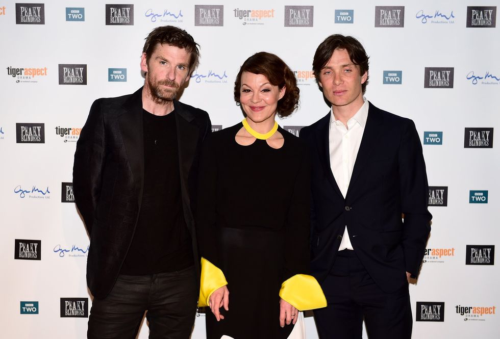 Paul Anderson alongside fellow series stalwarts Helen McCrory and Cillian Murphy