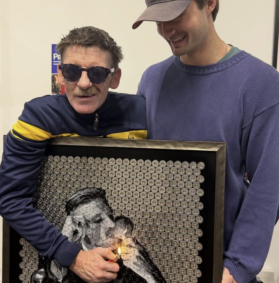 Paul Anderson made an appearance to meet fans for photos as his character from the 2009 film The Firm