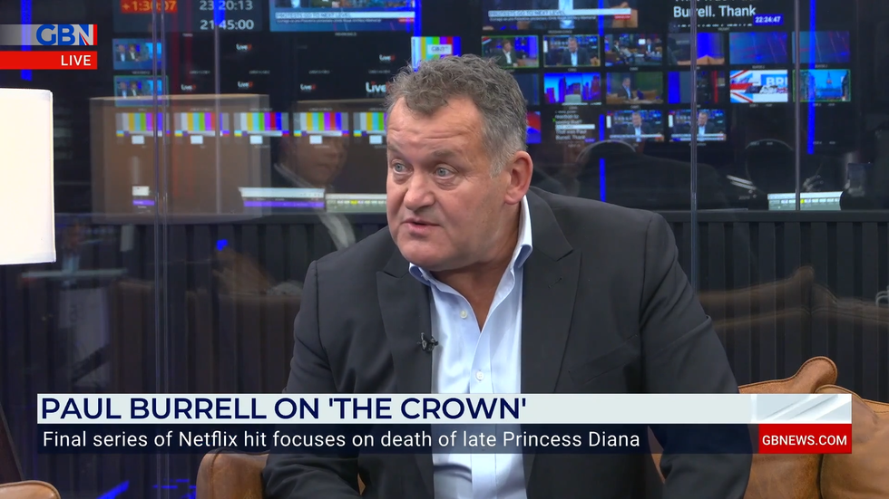 Paul Burrell appears on GB News