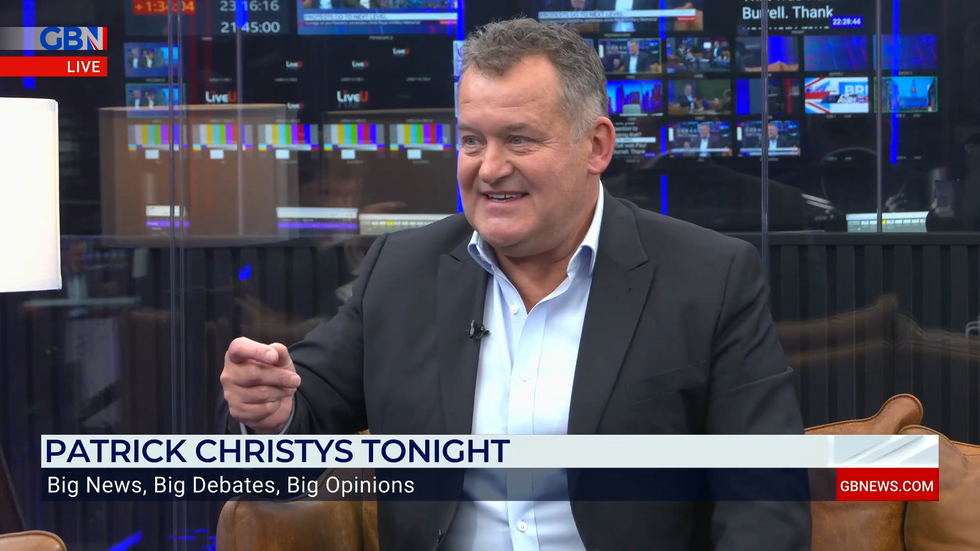Paul Burrell appears on GB News