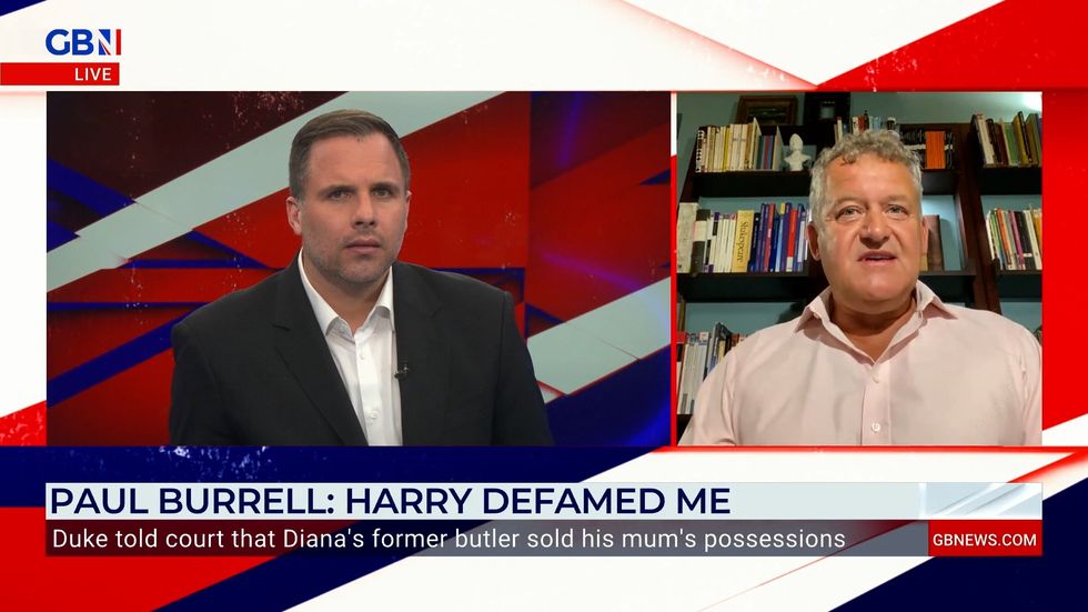 Paul Burrell on GB News