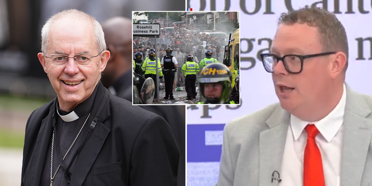 NextImg:Justin Welby branded an ‘influencer’ in scathing rant after wading in on UK riots