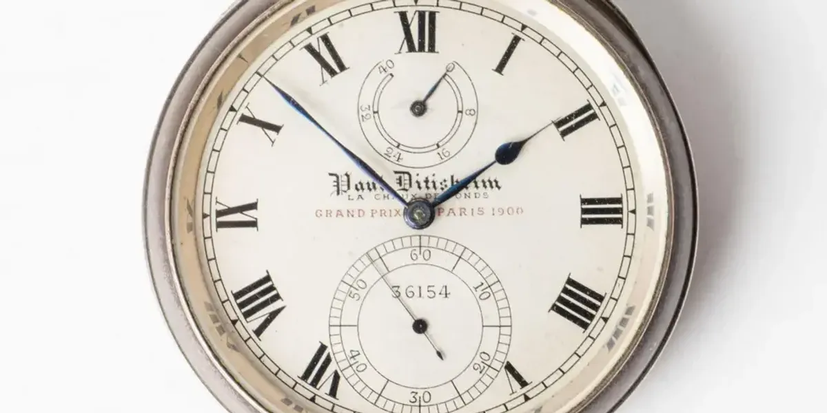 Paul Ditisheim watch saved from being dumped in a skip fetches £40,000 at auction Paul Ditisheim watch saved from being dumped in a skip fetches £40,000 at auction
