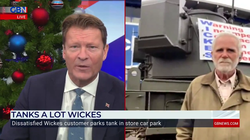 Paul Gibbons speaks to Richard Tice