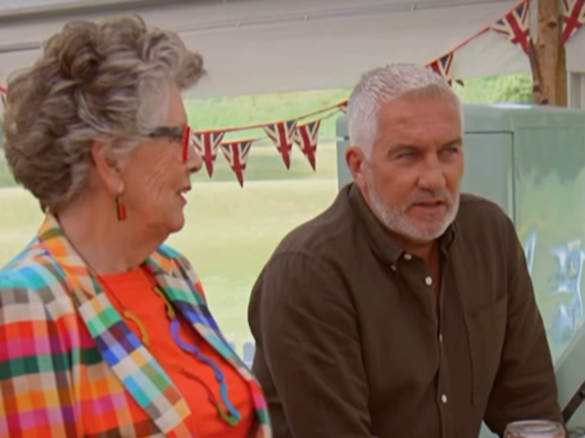 Paul Hollywood and Prue Leith