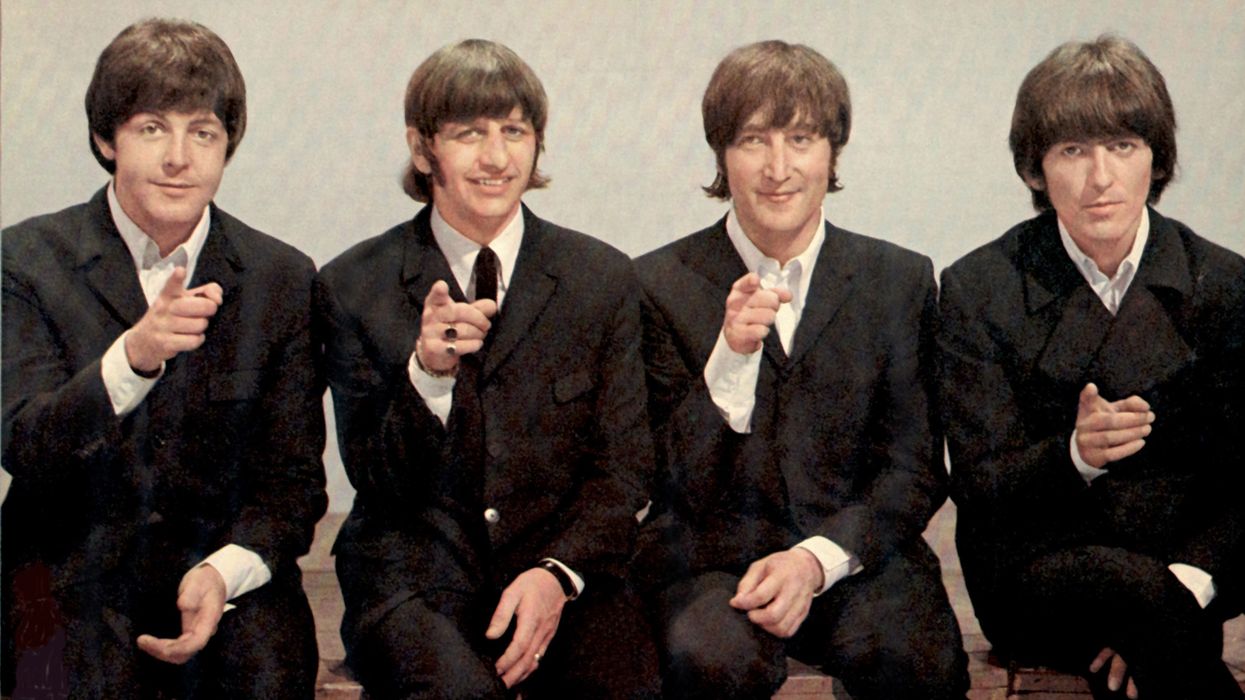 Paul McCartney, Ringo Starr, John Lennon and George Harrison