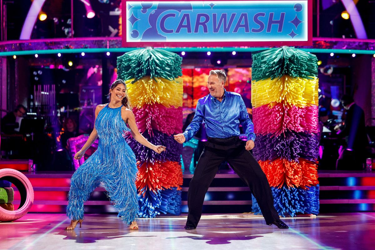 Paul Merson and Karen Hauer