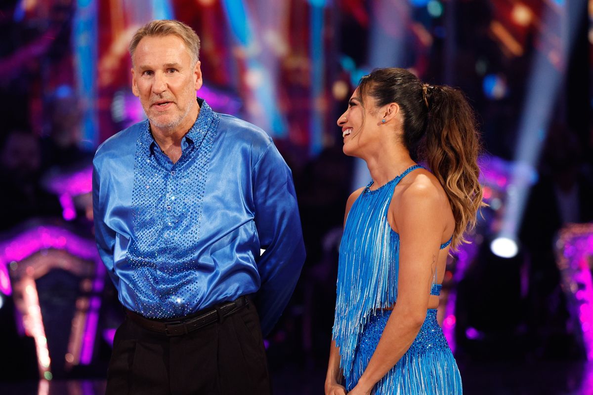 Paul Merson and Karen Hauer