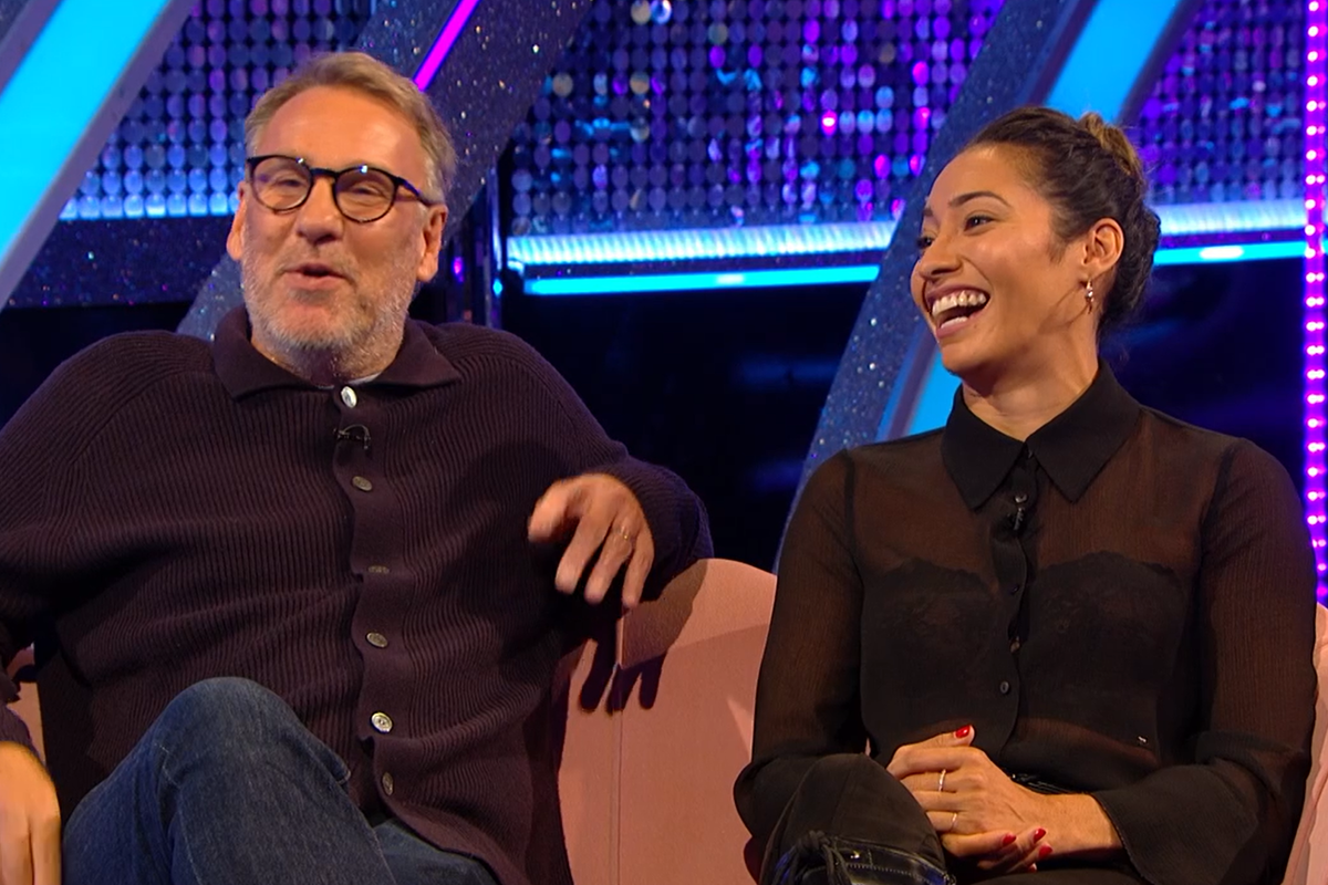 Paul Merson and Karen Hauer