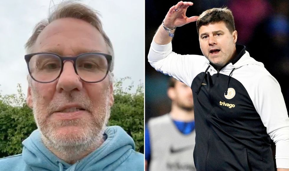 Paul Merson and Mauricio Pochettino