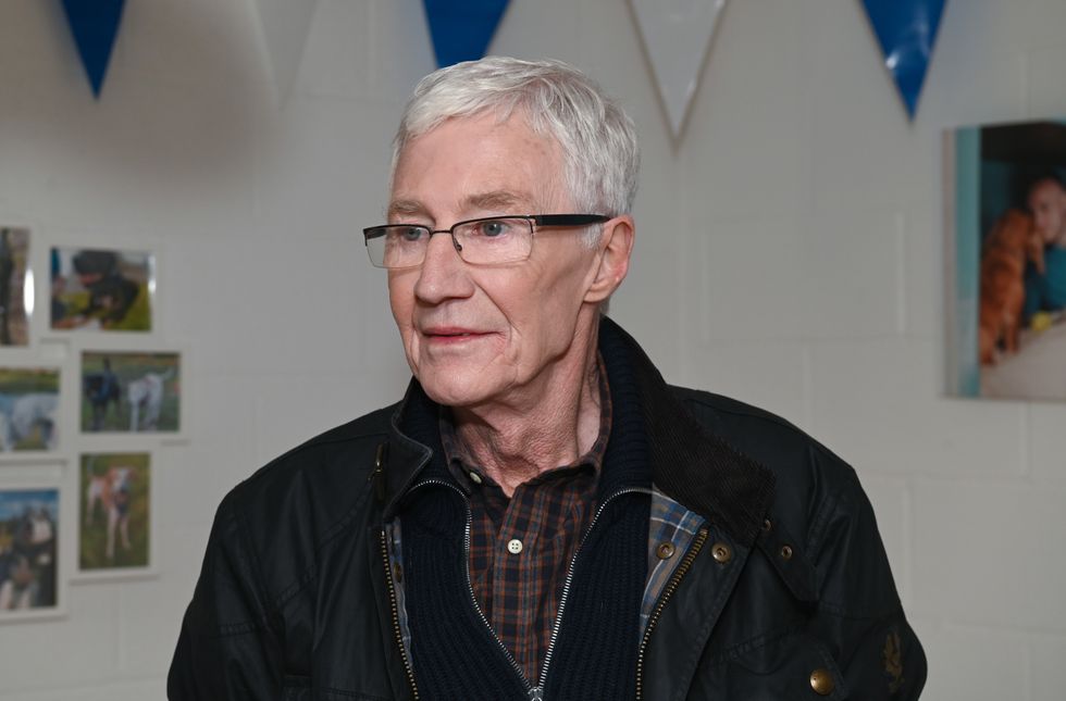 Paul O'Grady standing