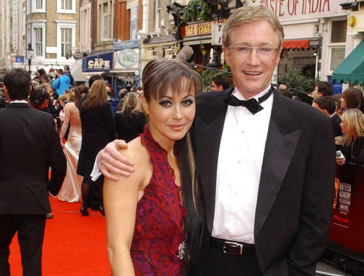 Paul O'Grady with actress Amanda Mealing