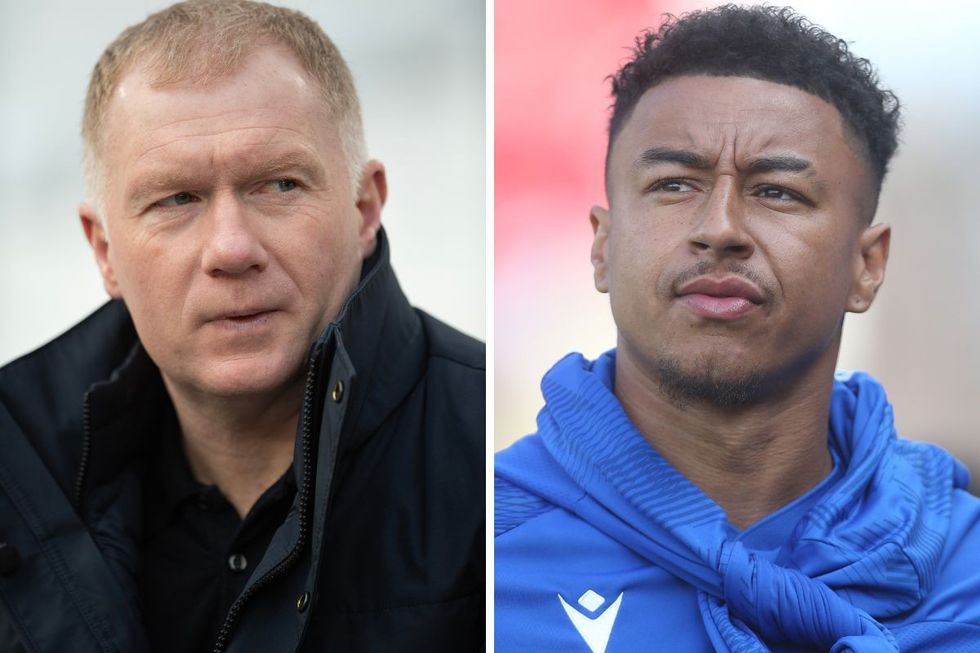Paul Scholes Jesse Lingard